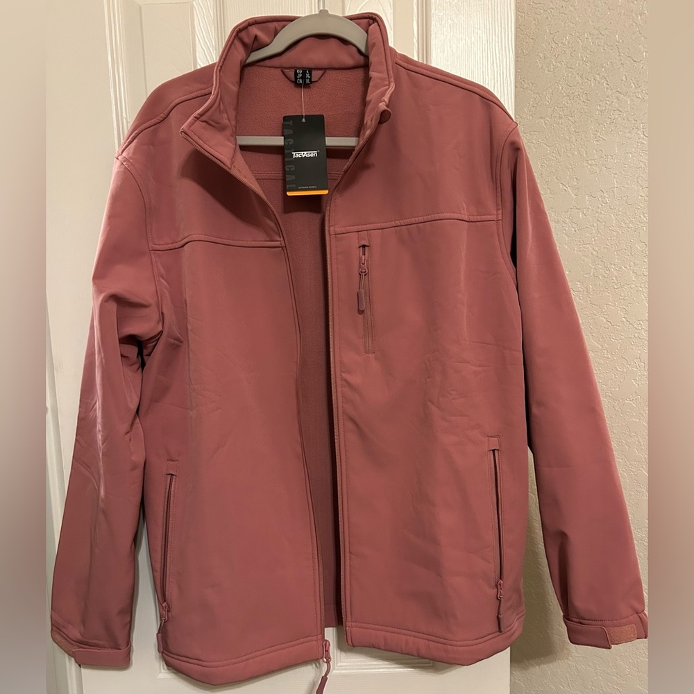 Tacvasen Women’s XL Softshell Jacket - Pink